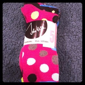 5 John Weitz fun socks